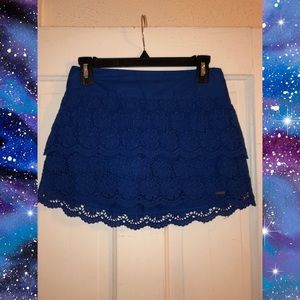 Royal Blue Hollister Mini Skirt